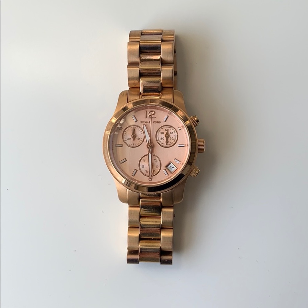 Michael Kors Rose Gold Watch